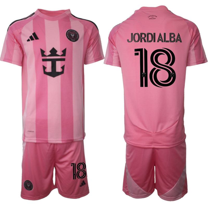 Men 2025-2026 Club Inter Milan CF home Pink #18 Soccer Jersey->customized soccer jersey->Custom Jersey